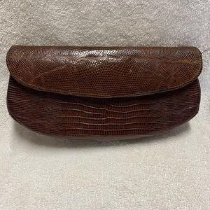 Alligator purse, clutch, and shoes